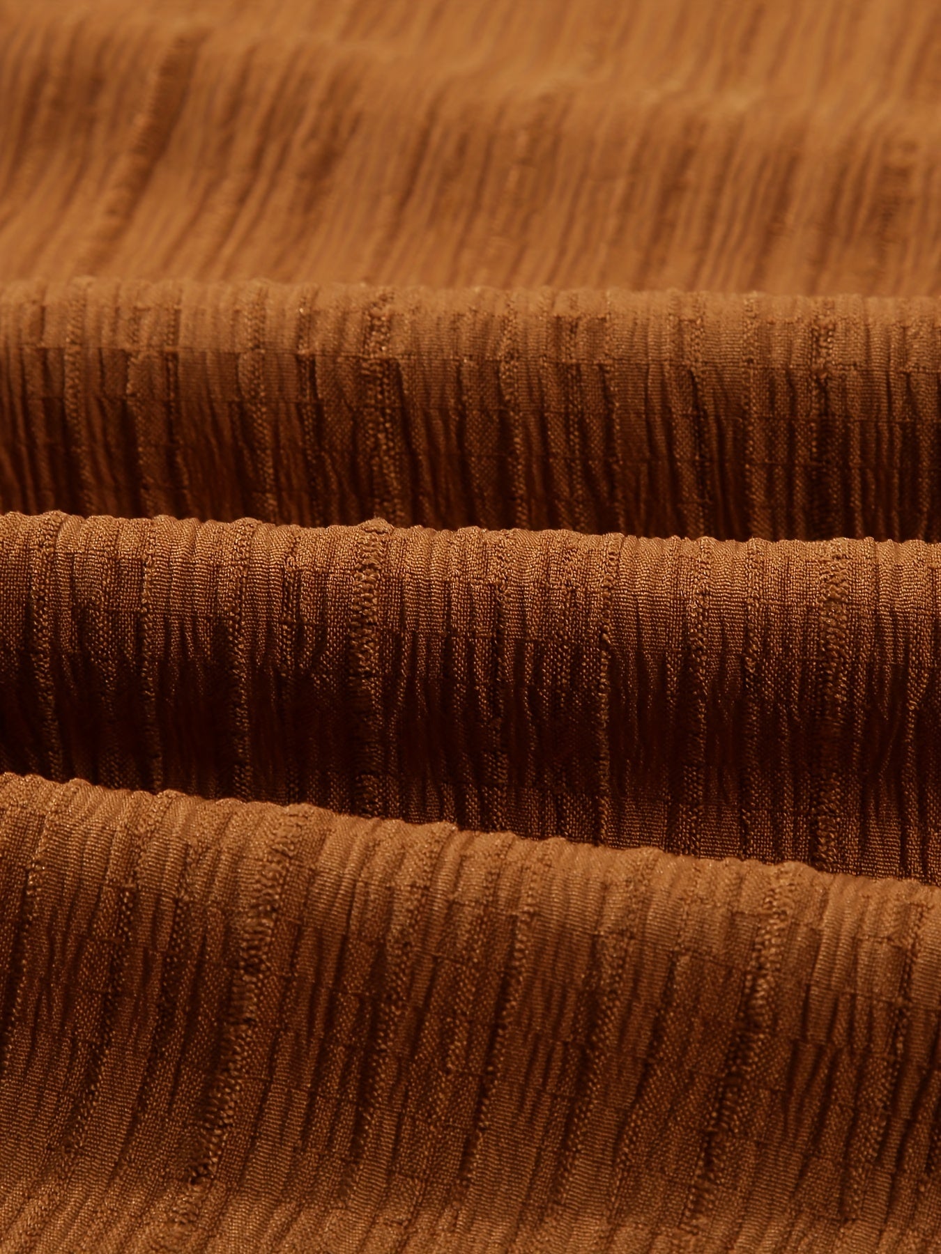 Men's Short Sleeve Striped Sweatsuit Set with Button Collar and Elastic Waist Pants Summer Woven Polyester Spandex