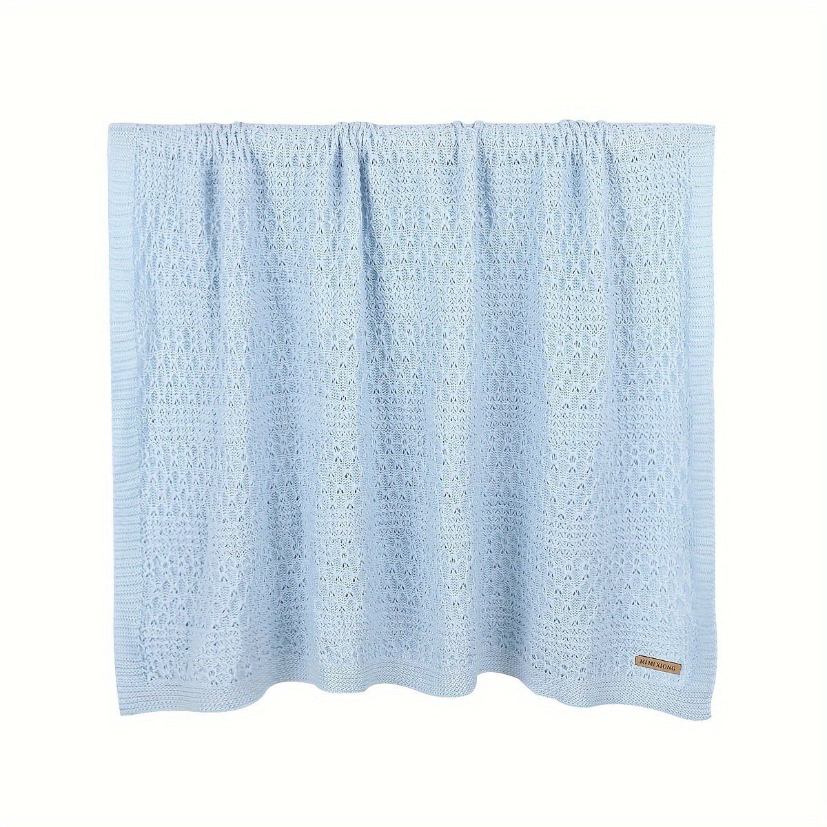 Havo o'tkazadigan to'qilgan yostiqcha, bolalar aravachasi va uy uchun, yengil yashil, osmon moviy, yozgi to'liq rang, shamol o'tkazmaydigan