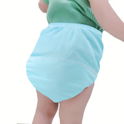 Reusable Washable Diaper Covers Pack of 6 for Ages 0-6 Years Elastic Knit Fabric