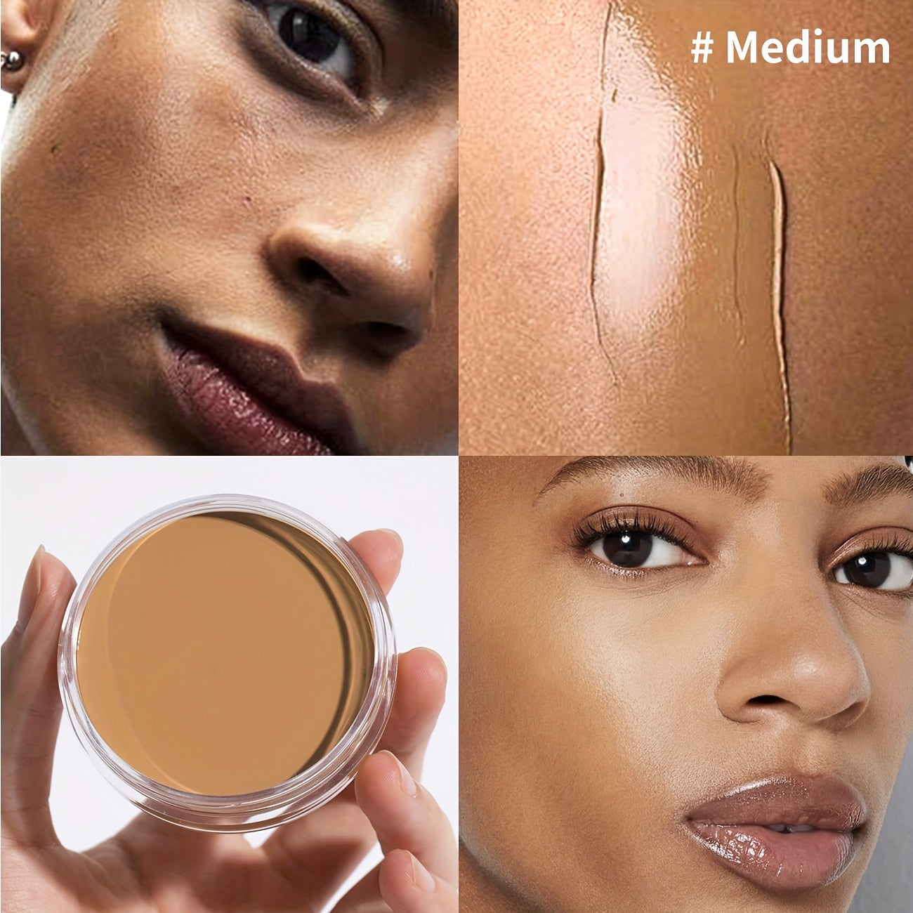 Ayollar uchun to'liq qamrovli krema asosiy, uzoq davom etadigan namlantiruvchi nuqta yashiruvchi 0.7oz