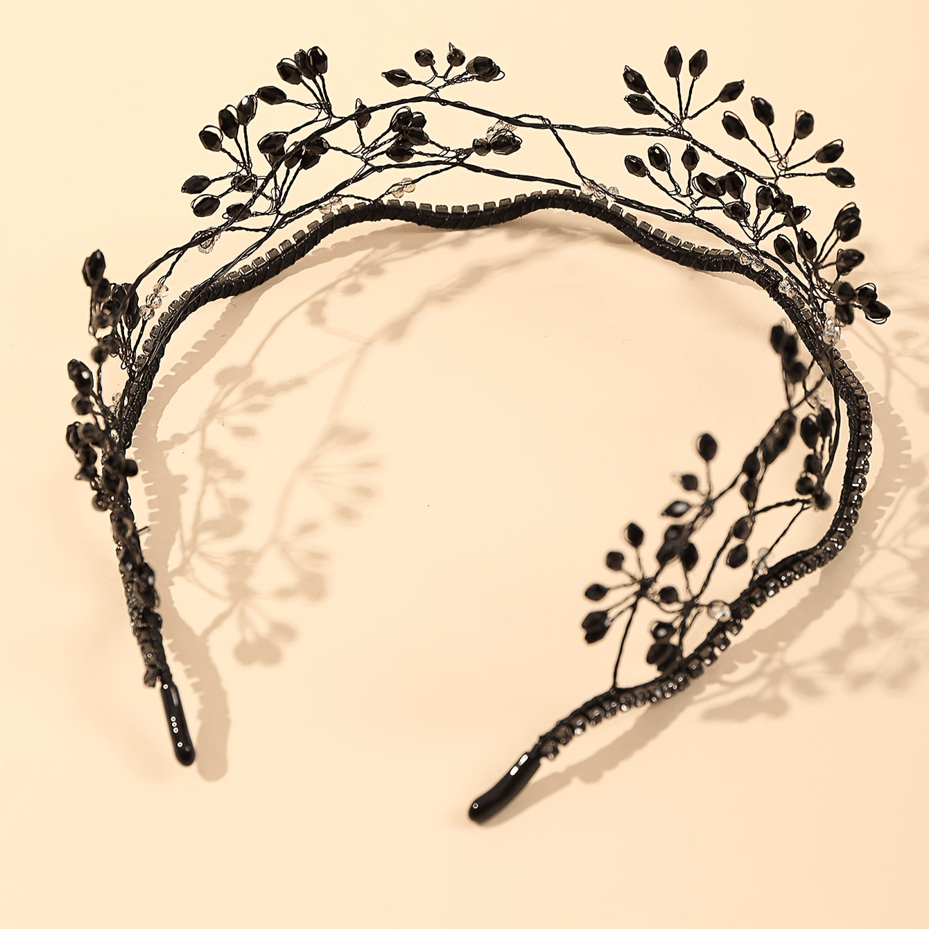 Crystal Rhinestone Headband for Women Wedding and Daily Hair Accessories