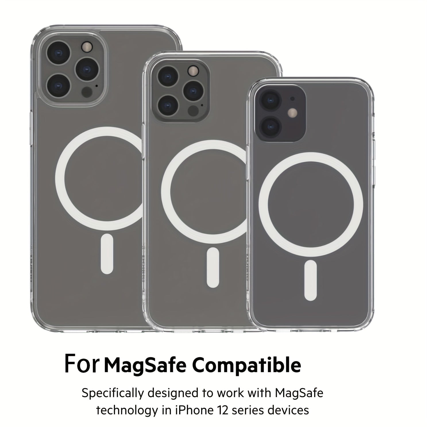 Soporte universal para coche con carga inalámbrica magnética de 15W para iPhone 12-16 con fuerte succión