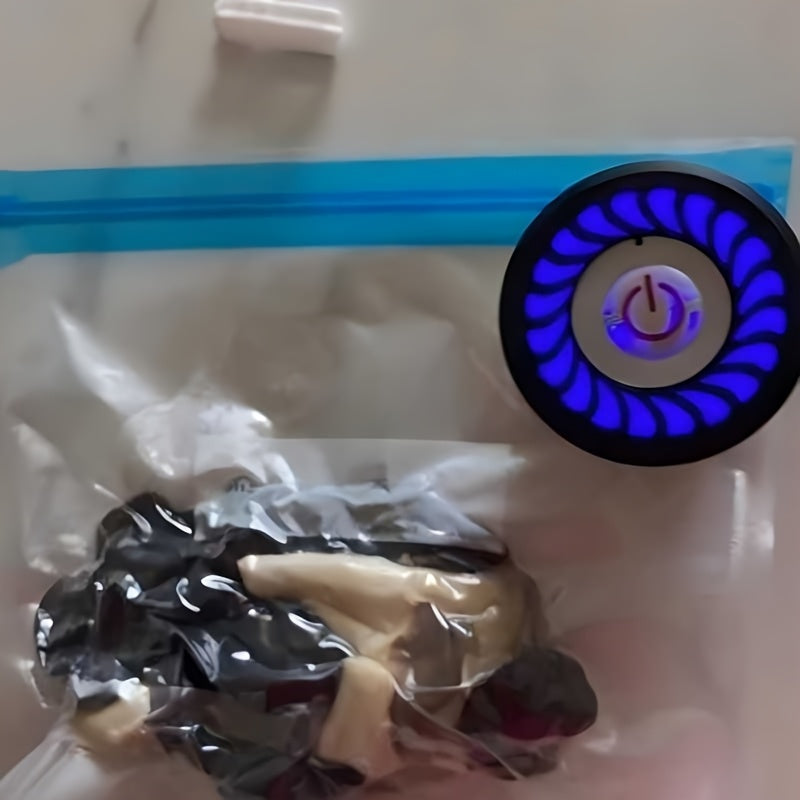 Elektr quvvatli USB bilan oziq-ovqatni saqlash uchun qayta zaryadlanuvchi vakuum qopqog'i paketlari