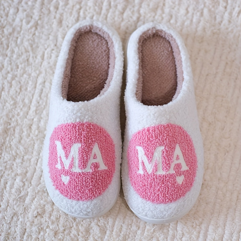 Ayollar Erkaklar uchun mo'ljallangan yumshoq yopiladigan uy chiroqlari, sirpanmaydigan tag, issiq ichki poyabzal