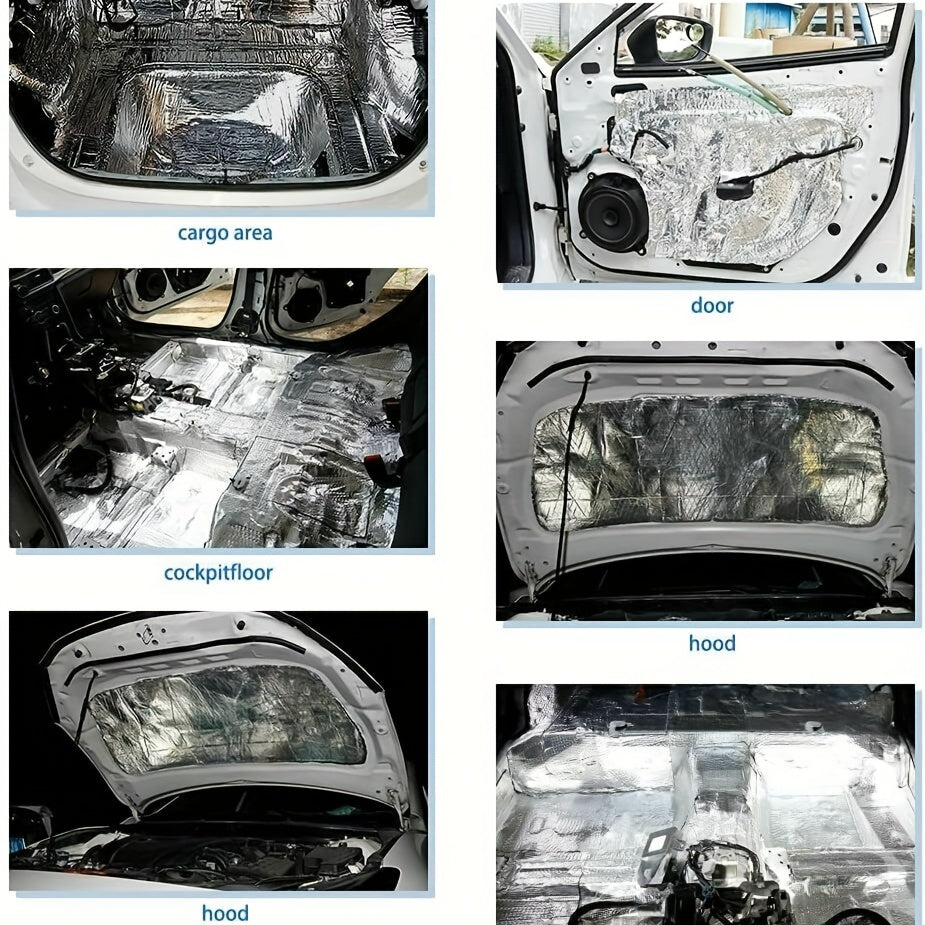 Avtomobil eshigi qopqog'i ovoz yalıtıcı paxta issiqlik yalıtıcı material