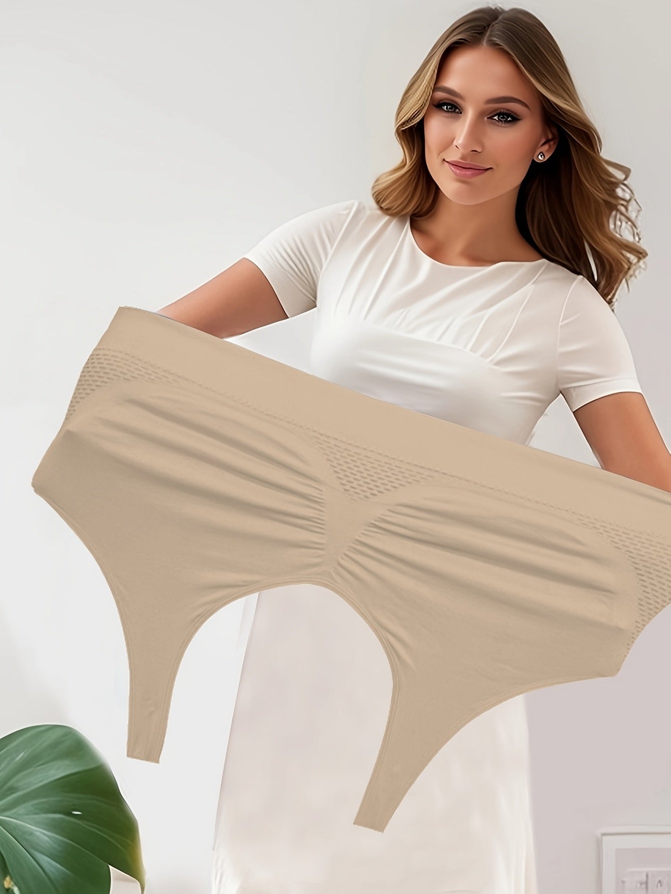 Women's Plus Size Workout Top Seamless Breathable Athletic Shirt for Yoga Running