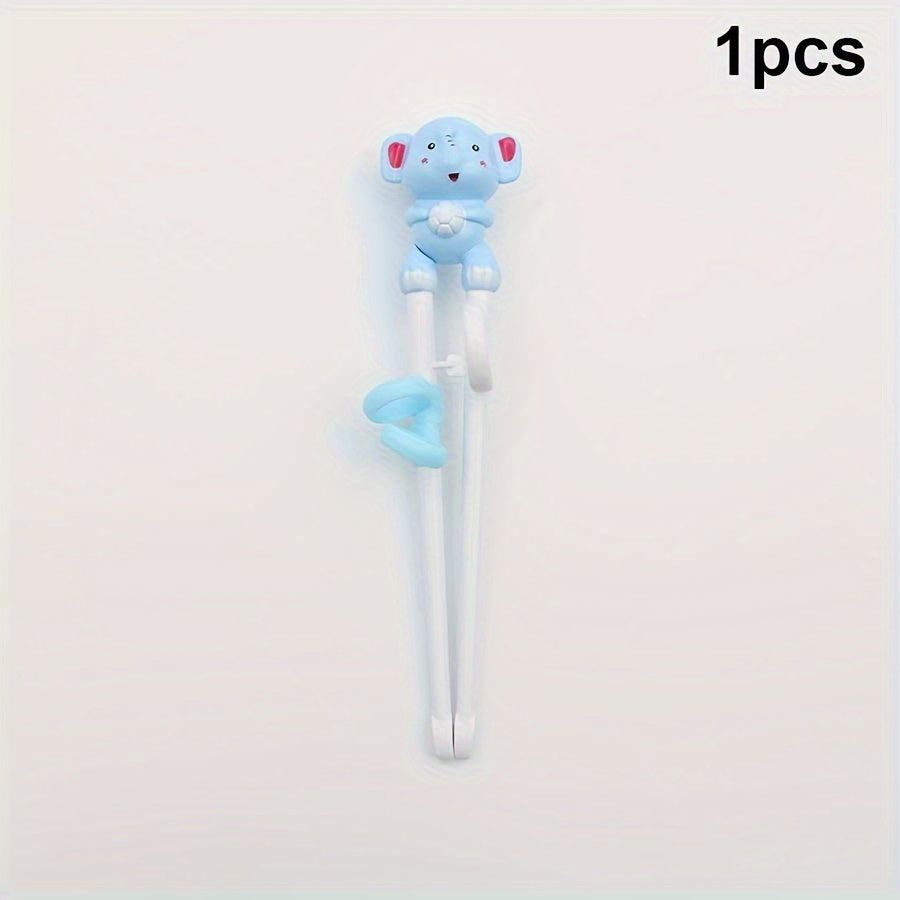 Dinosaur-Shaped Reusable Training Chopsticks for Beginners Ages 3+ in Multiple Colors