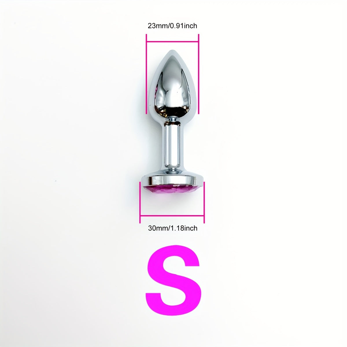 Унисекс металлическая анальная пробка, перезаряжаемая, водонепроницаемая, игрушка для взрослых удовольствий
