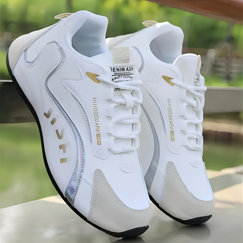 “Zamonaviy Erkaklar Rangli Blokli Krossovkalar, Tashqi Faoliyatlar Uchun Mustahkam va Qulay”