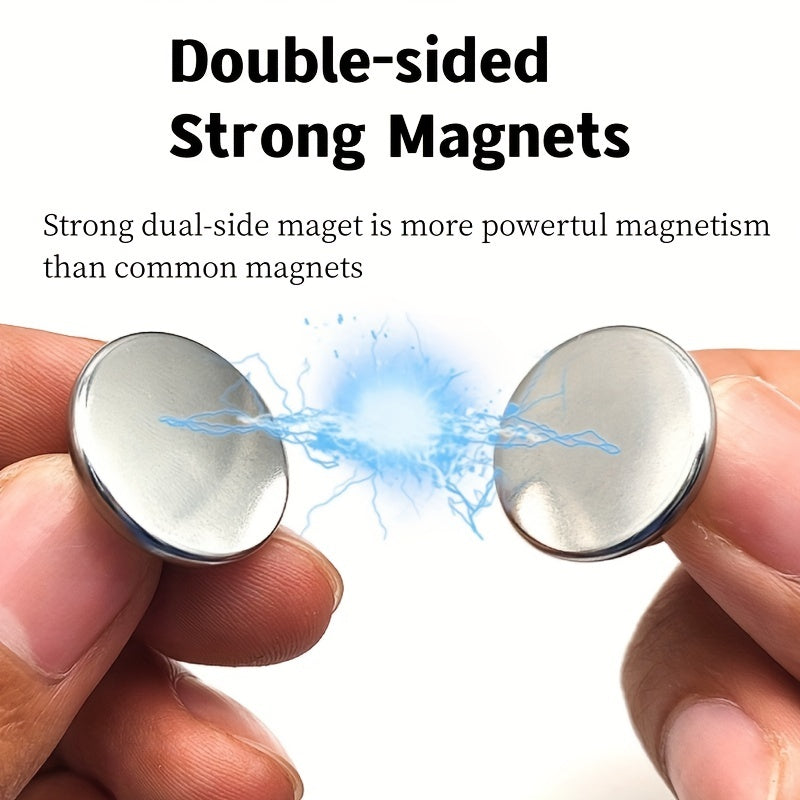 Magnetic Curtain Buckle Closure Set for Two-Way Switch 20 Pairs Butterfly Magnets