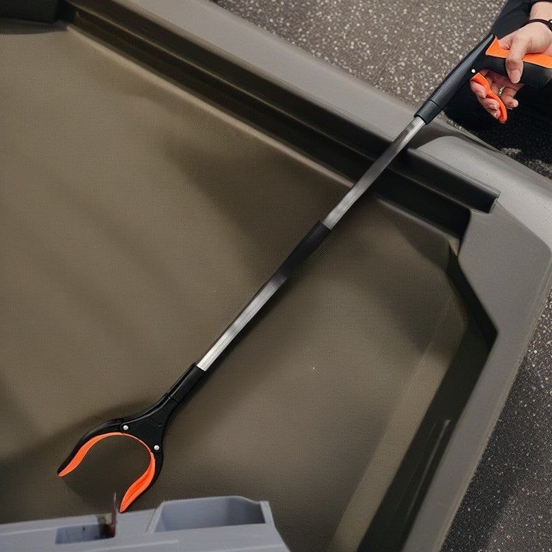 Звук-активированный зажим для мусора из алюминиевого сплава с удлиненной ручкой для домашнего и уличного использования