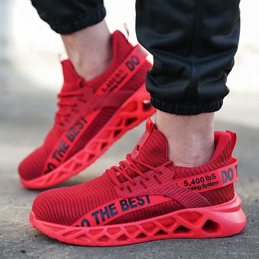 Women's Breathable Steel-Toe Safety Shoes Casual Sneakers Blue Anti-Puncture