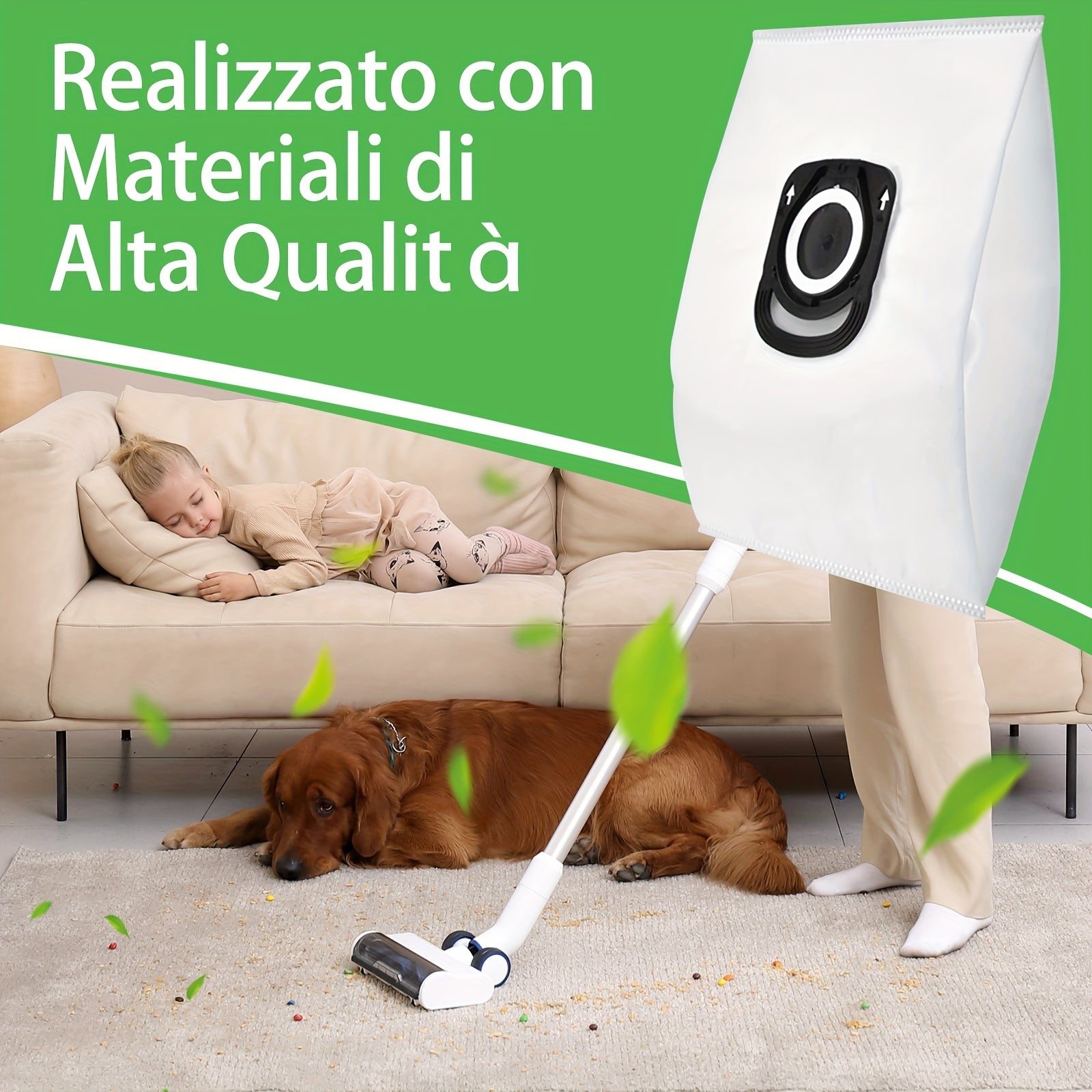 7-Donali changyutgich sumkasi almashtirish to'plami Power va Silence Force modellari uchun