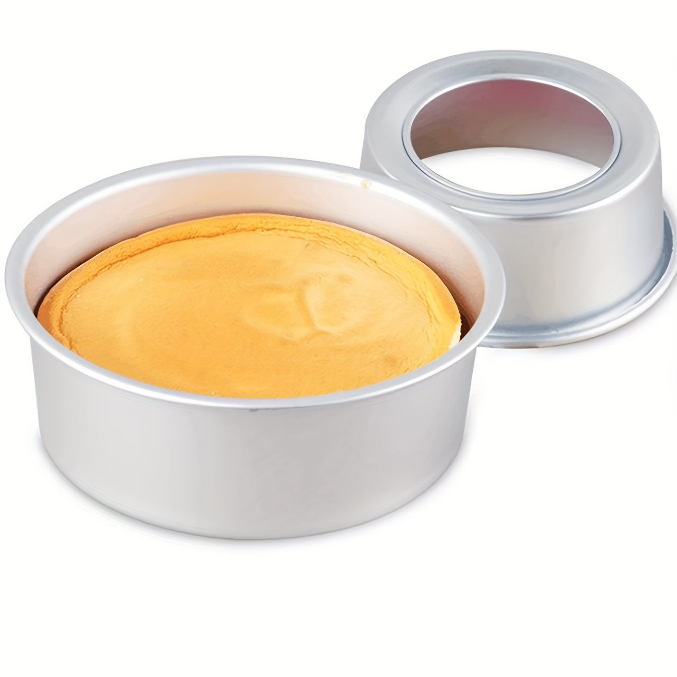 Anodized Aluminum Cake Pan with Removable Bottom, Multiple Sizes, Oven Safe