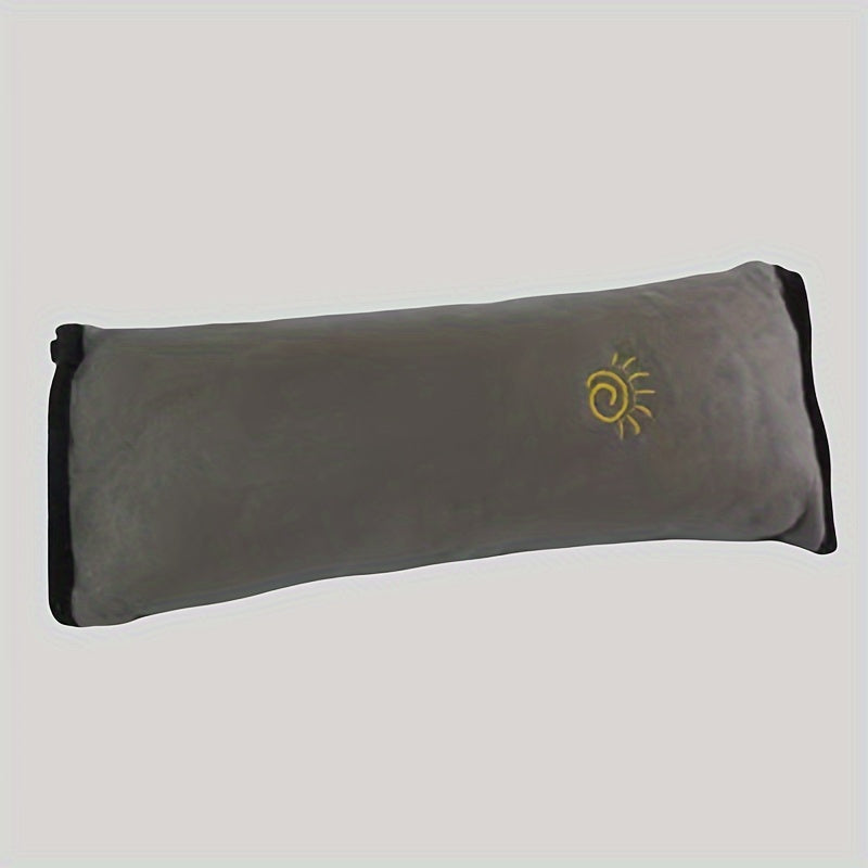 Cubierta de cinturón de seguridad para coche, protector de hombro de peluche con diseño de dibujos animados, almohada para dormir