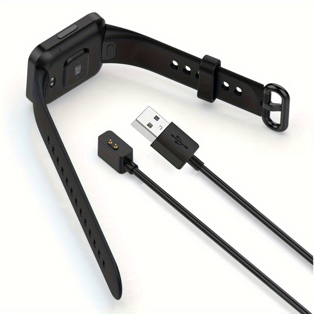Flat Magnetic USB Charging Cable for Smartwatches 1m Compatible with Xiaomi and Redmi