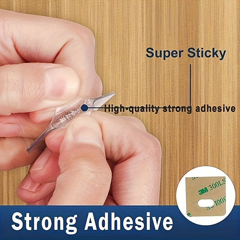 Plastic Venetian Blind Repair Tabs Pack of 10 with 3M Adhesive