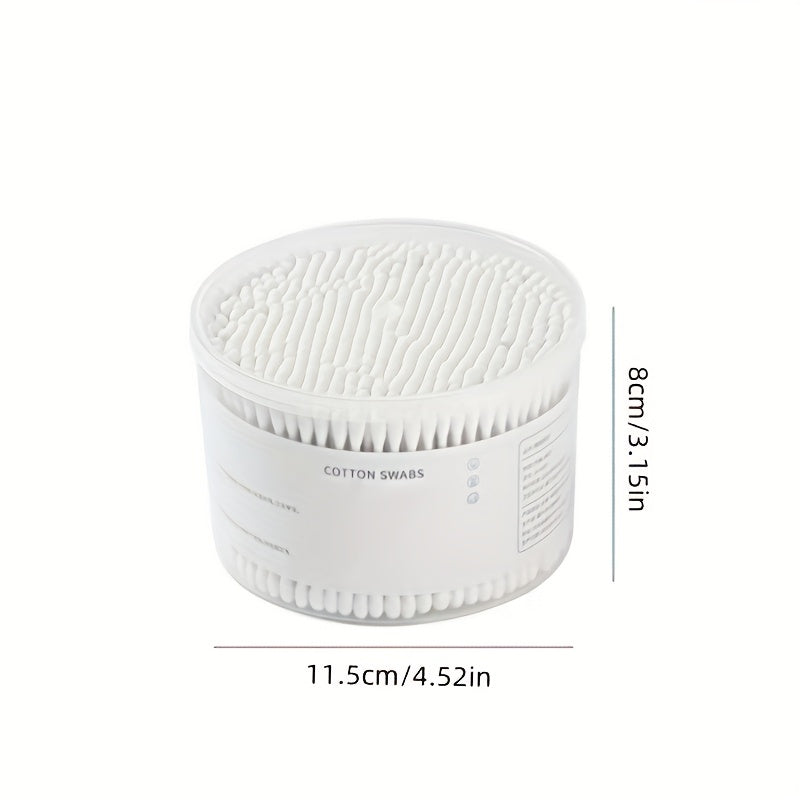 500pcs Unscented Double-Headed Cotton Swabs for Ear Cleaning and Makeup