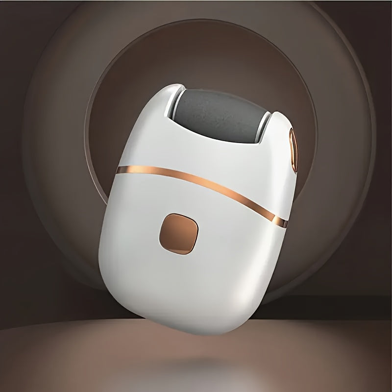 Rechargeable Electric Foot Grinder with 3 Replacement Heads USB Charging Portable Dry Skin Care
