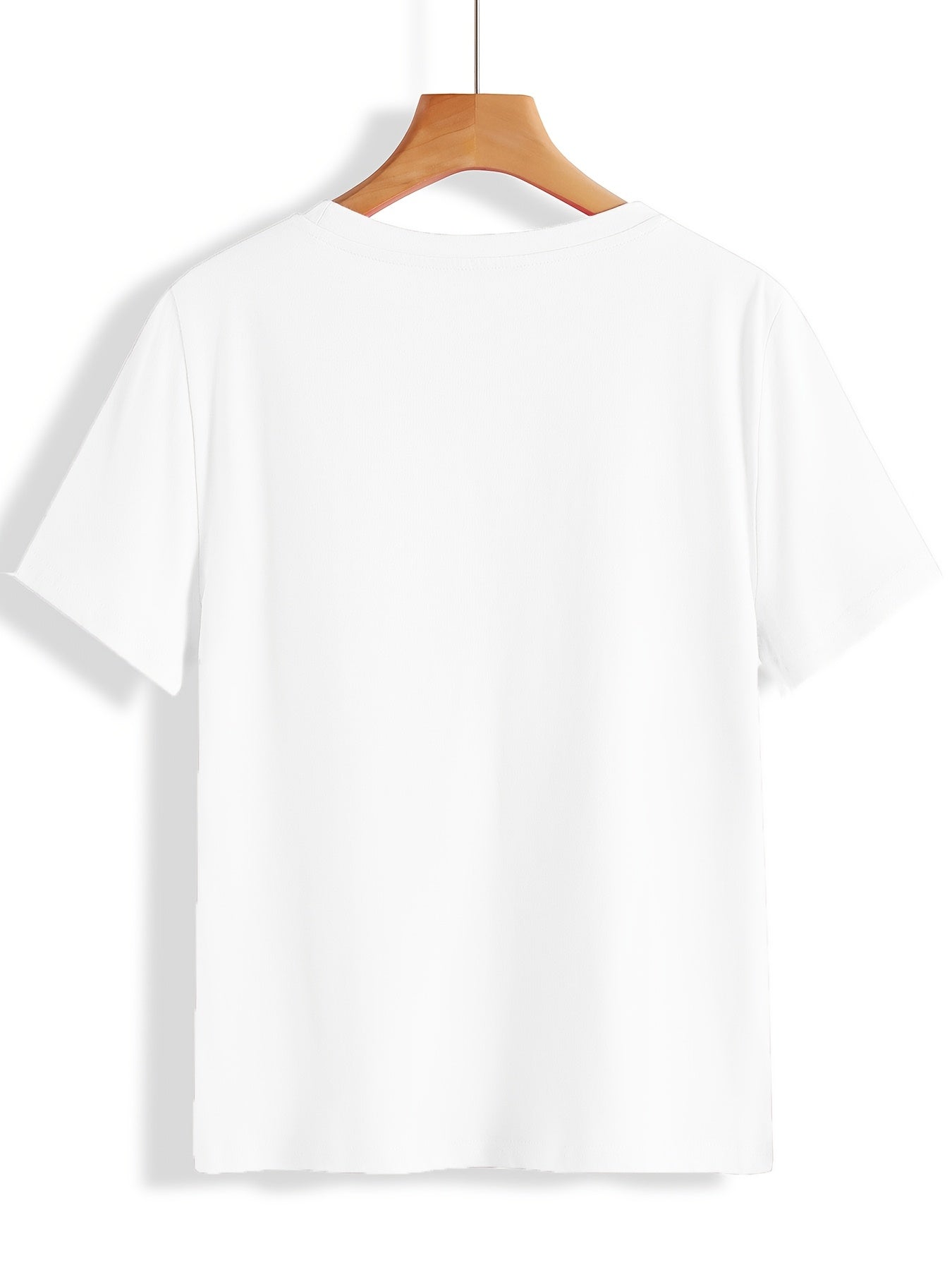 Women's Plus Size Nature-Inspired Eye Print T-Shirt Casual Short Sleeve Green Leaf