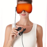 Heated Eye Mask USB Washable for Hot Compress Relaxing Eyes Sleep Aid
