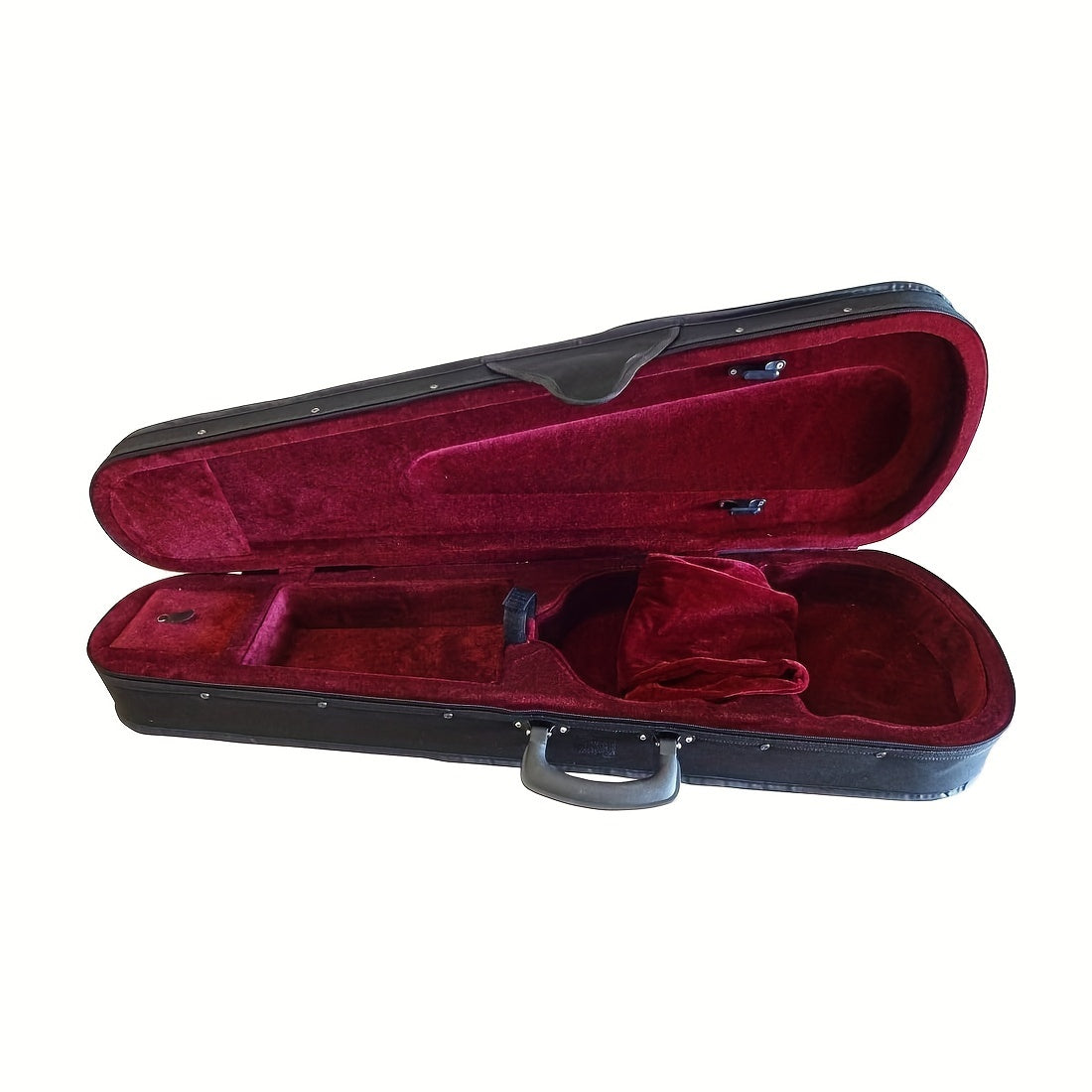 Red and Beige Waterproof Oxford Cloth Violin Case Moisture-Proof Portable