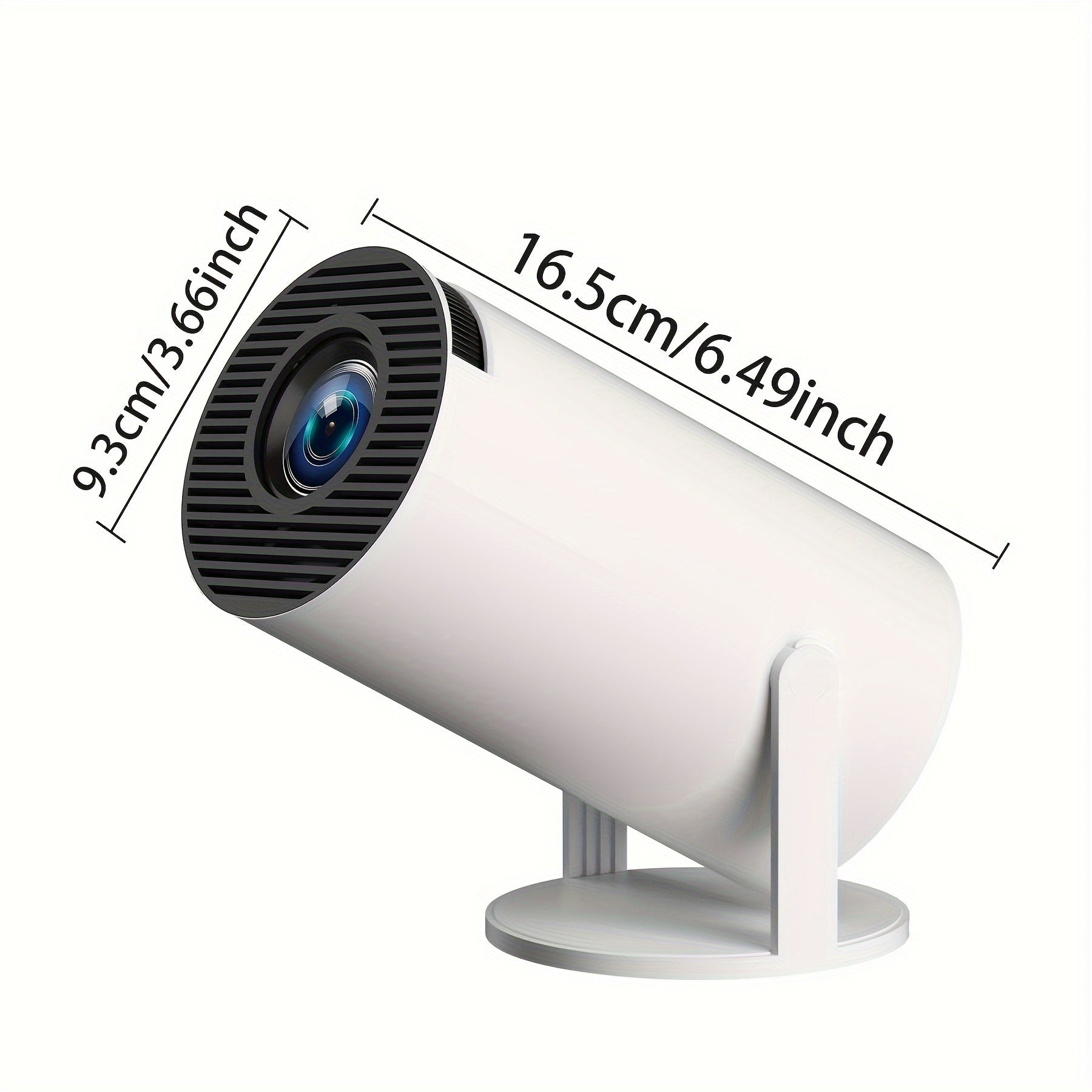 Мини портативный 4K видеопроектор с Wi-Fi 6 и HD 1280x720