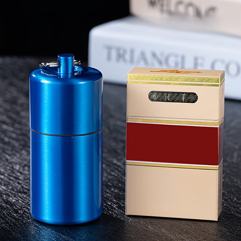 Large-Capacity Metal Cigarette Case Waterproof Moisture-Resistant Durable Holder