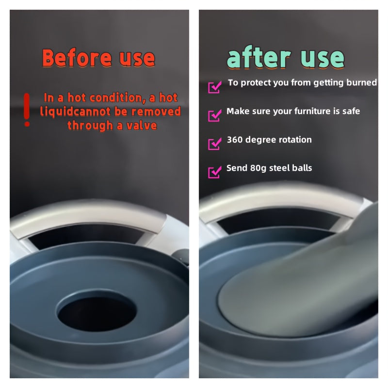 Kitchen Appliance Accessory Rice Cooker Steam Diverter Prevents Scalds Burns Stainless Steel Wire Ball