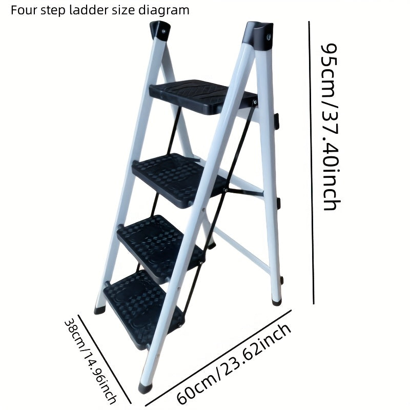 Aluminum Folding Step Ladder for Indoor Use and Flower Arrangements