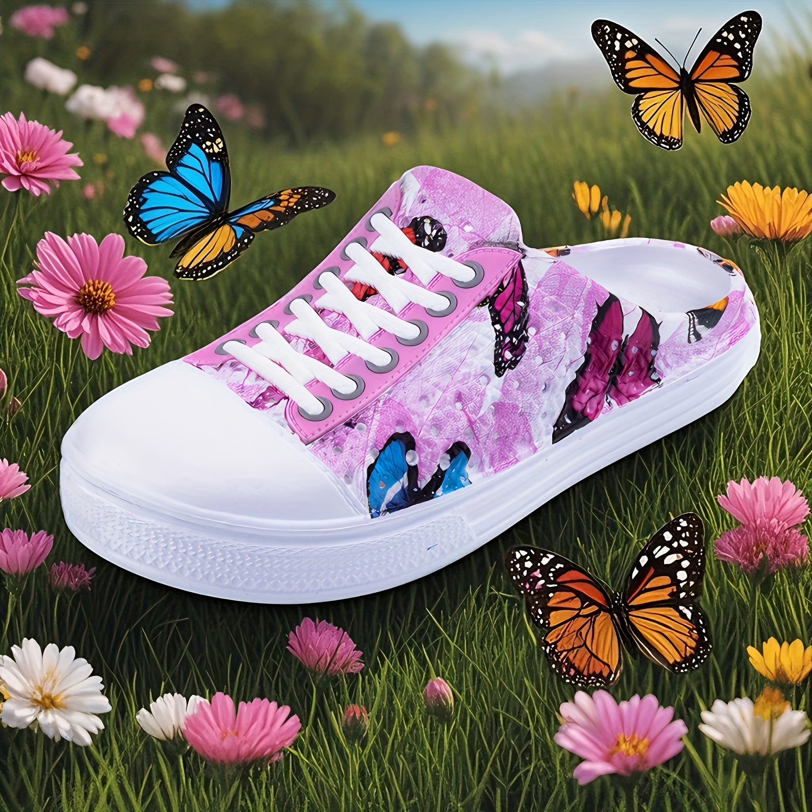 Women's Floral EVA Shoes Lightweight Breathable Summer Garden Footwear