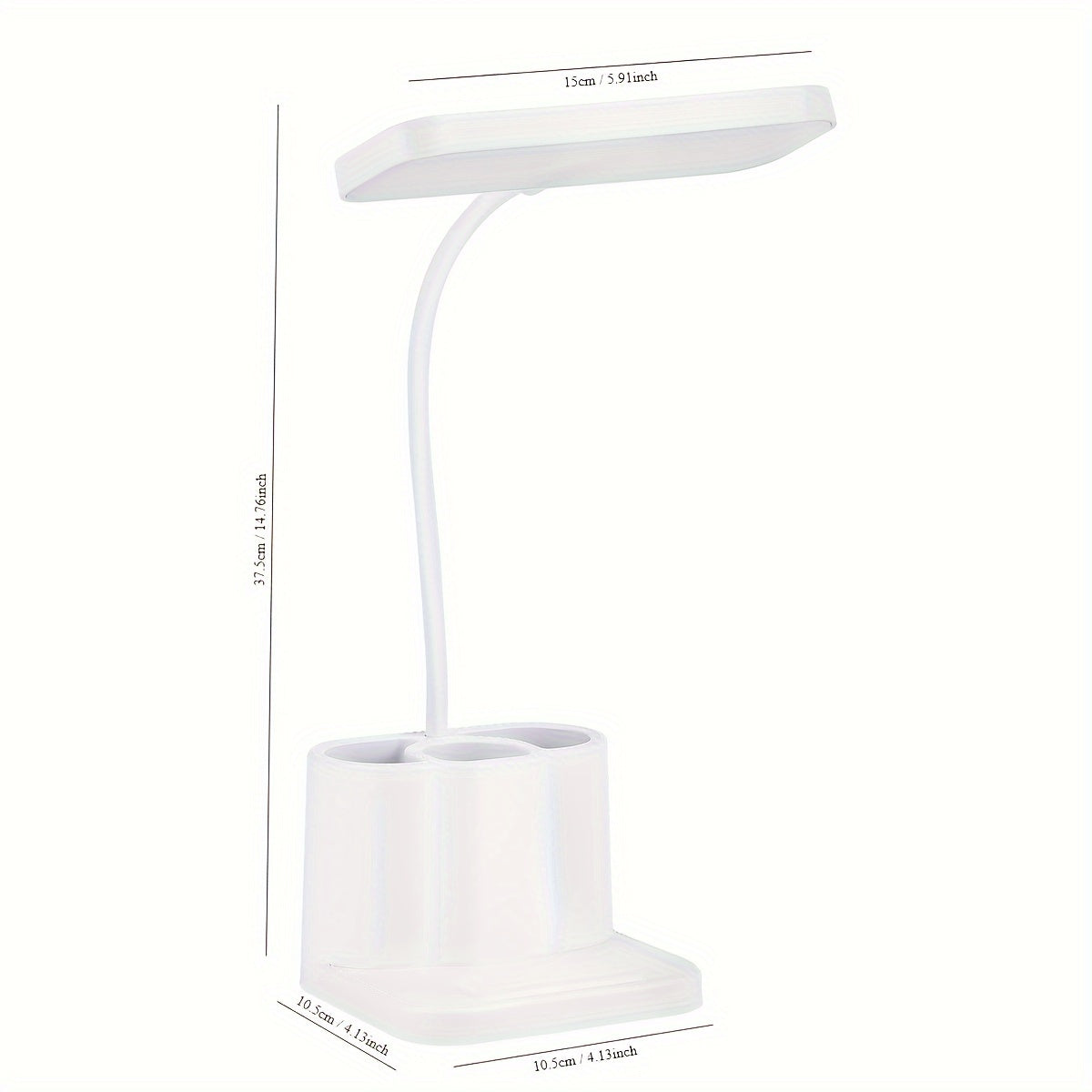LED Desk Lamp with Eye Protection Dimmable Rechargeable USB for Dorms and Children's Bedrooms