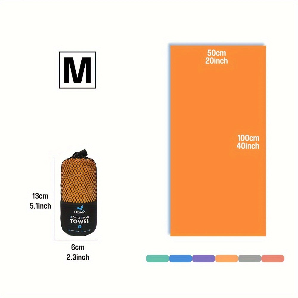 Microfiber Travel Towel Quick Dry Lightweight Sports Beach Hiking Yoga Golf Pickleball