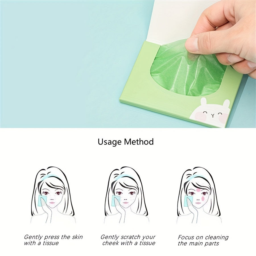 Унисекс бумага для поглощения масла с древесным углём и цветочным ароматом для умывания