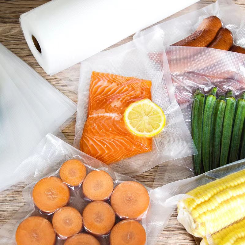 100pcs Food Storage Vacuum Sealing Bags Reusable Airtight Organizer