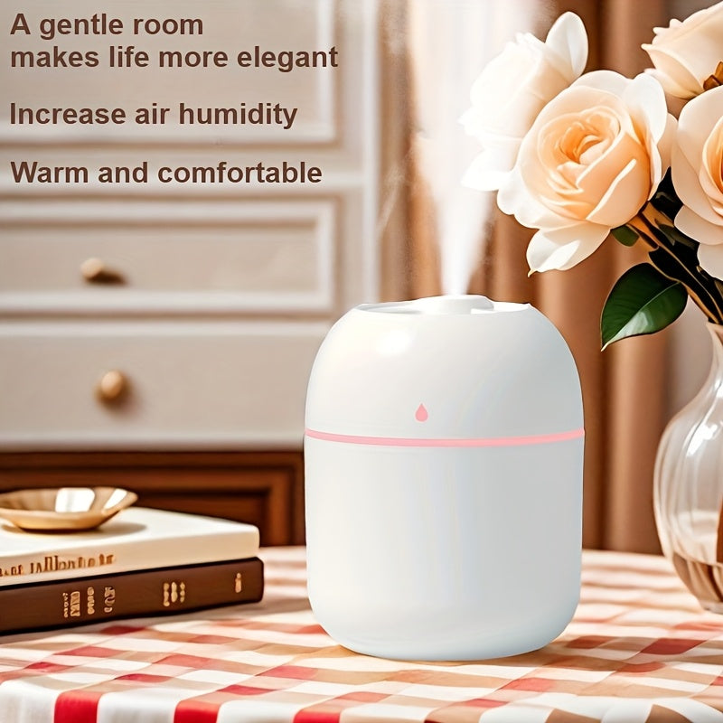 USB Powered Humidifier with Night Light for Bedroom and Office
