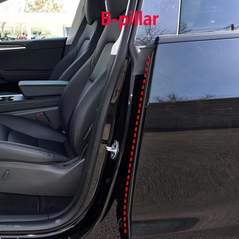 Car Vehicle Door Seal Strip Dustproof Soundproof Weather Stripping Rubber Set