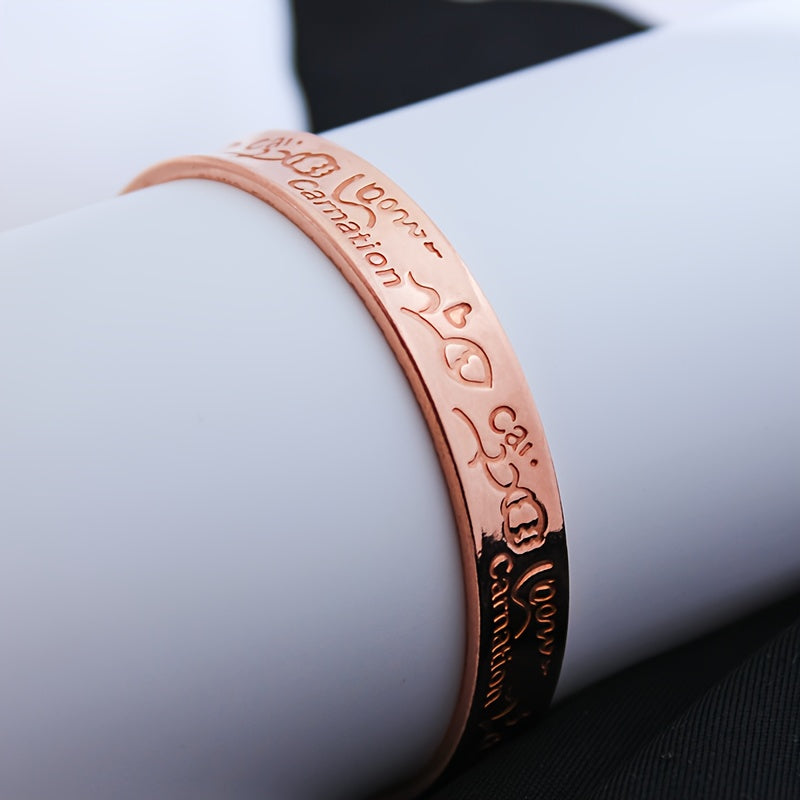 Purple Bronze Women's Bracelet for Everyday Wear or Gifts