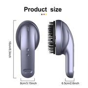 QTLJJBY Elektrik Skalp Massajchisi, Asosiy Yog' Atomizatsiyasi, USB Qayta Zaryadlanadigan Lityum Polimer Batareya, 3D Matritsa Tishli Taroq, 2400 Tezlik/min, Portativ Sochni Oziqlantiruvchi Bosh Massajchisi