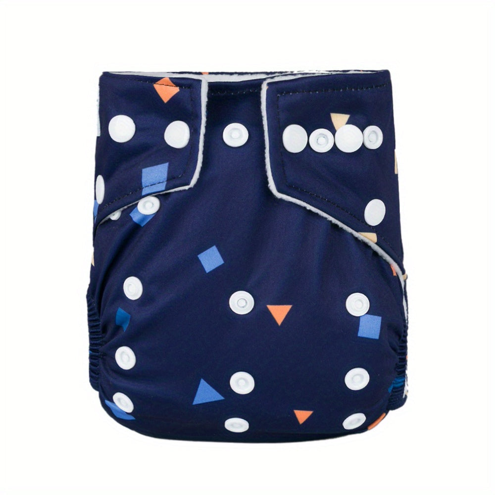 Adjustable Waterproof Cloth Diaper for Baby Girls and Boys with Pocket