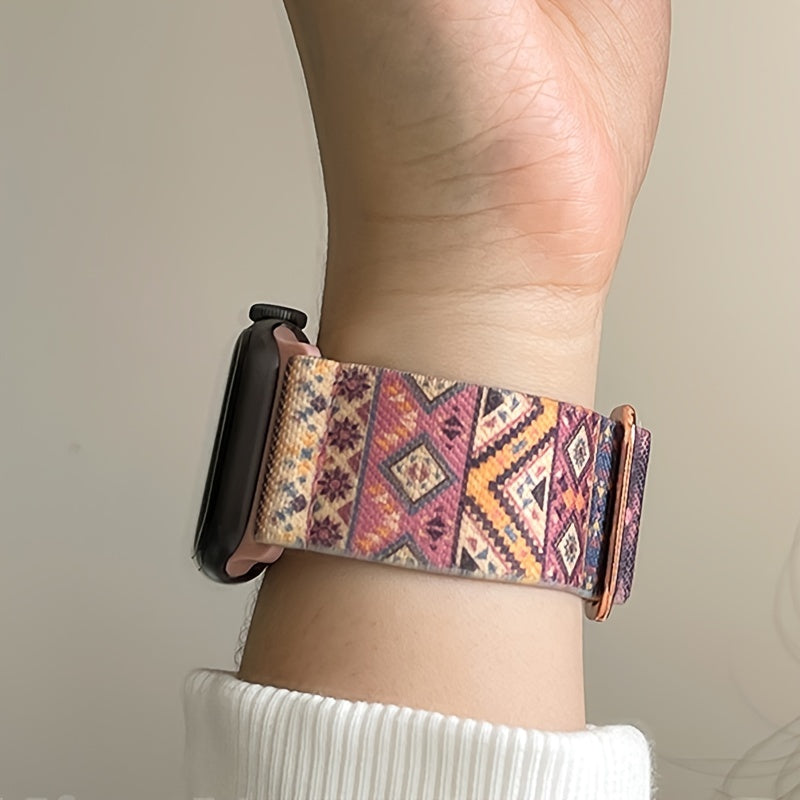 Nylon Replacement Watch Band for iWatch Series Ultra SE 8 7 6 5 4 3 2 1 38/40/41mm 42/44/45/49mm