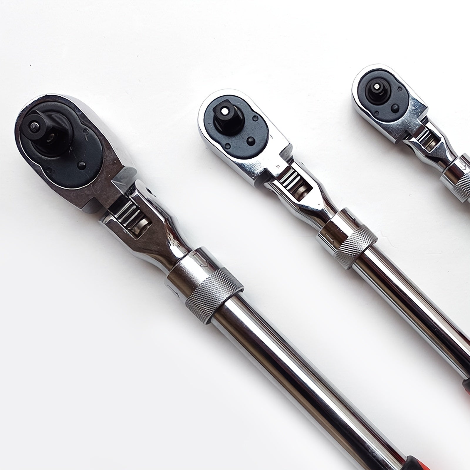 Llave de carraca telescópica de acero cromo vanadio universal 1/4 3/8 1/2 de 72 dientes