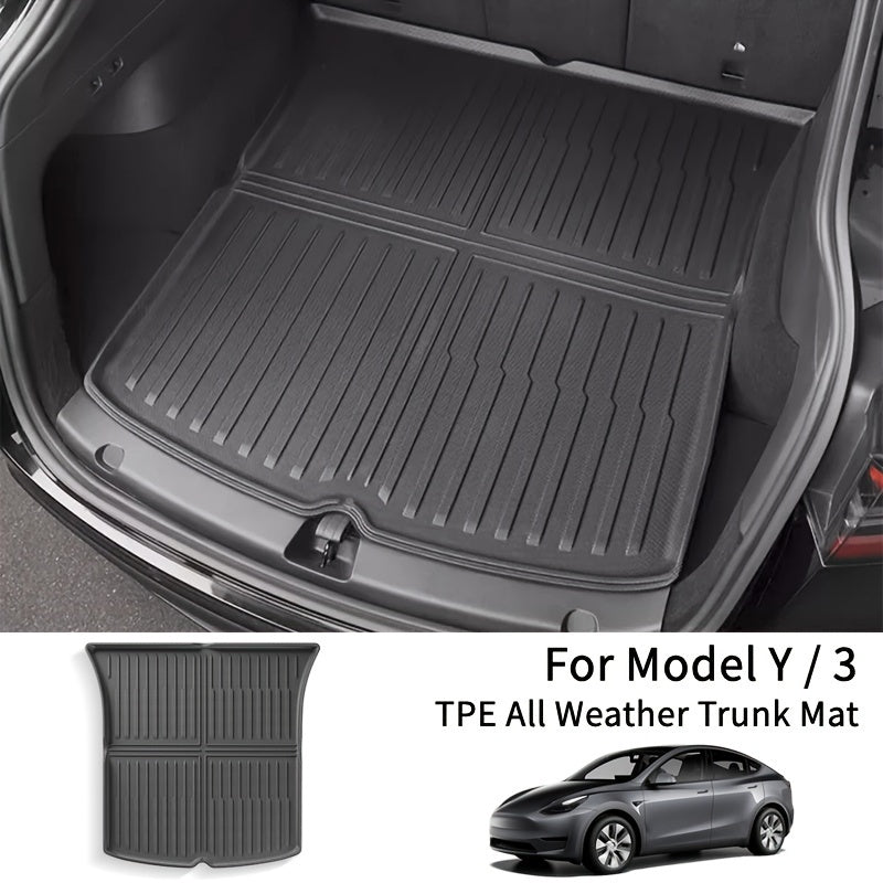 Har-havo sharoitlariga mos TPE yukxalta mato Tesla Model Y va Model 3 uchun yukxalta himoyachisi