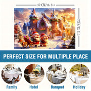 Christmas Table Runners Open Design Sets of 1 4 6 8 or 12 for Holiday Decor