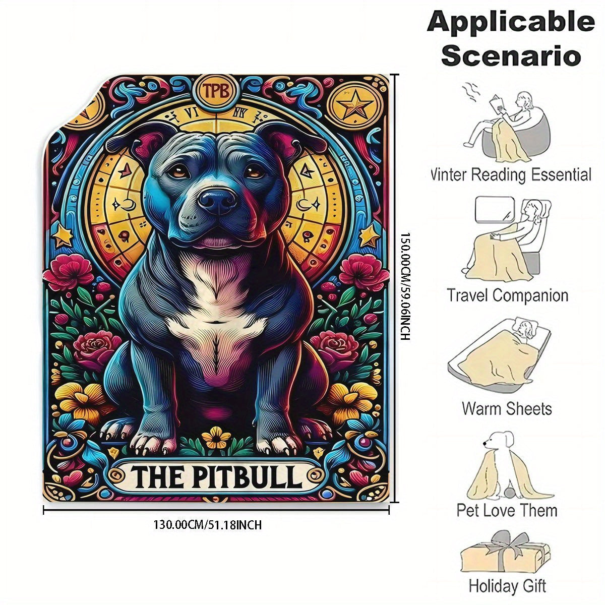 It yuragi uchun mo'ljallangan qora polyesterli it izlari bilan flanel yostiqcha, barcha mavsumlar uchun ko'p maqsadli