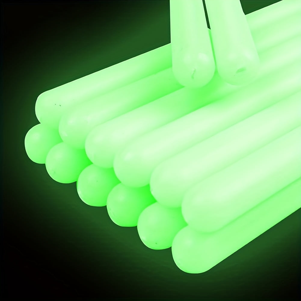 Fluorescent Green Nylon Light-Up Drumsticks for Professionals and Beginners