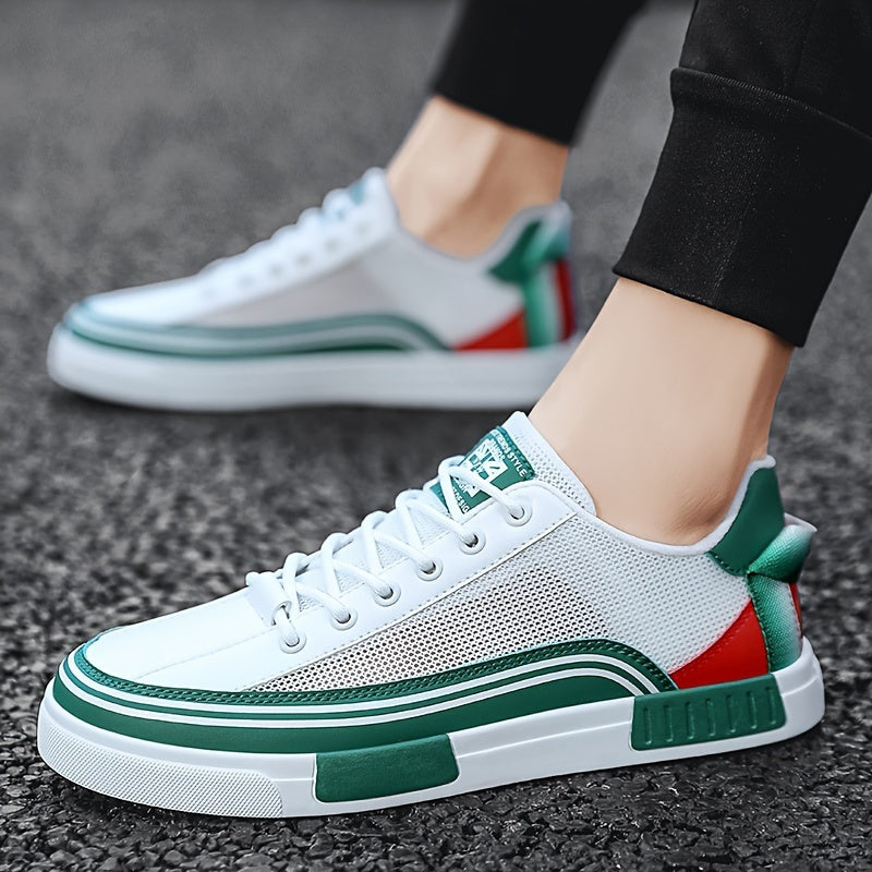 Men's Casual Sneakers Breathable Fabric Upper EVA Insole PVC Sole All-Season Low Top