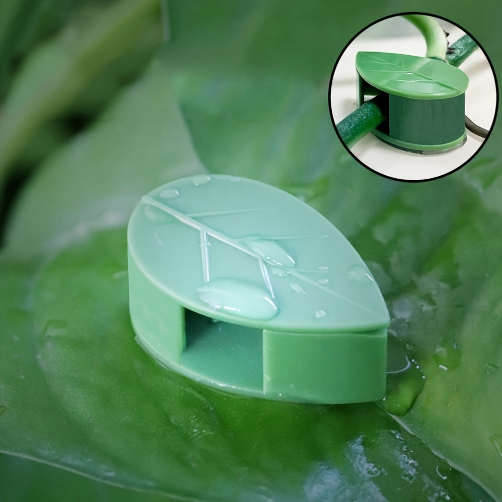 Invisible Plant Climbing Wall Fixtures 10/30/50 Pack Plastic Support Clips for Vines and Cables