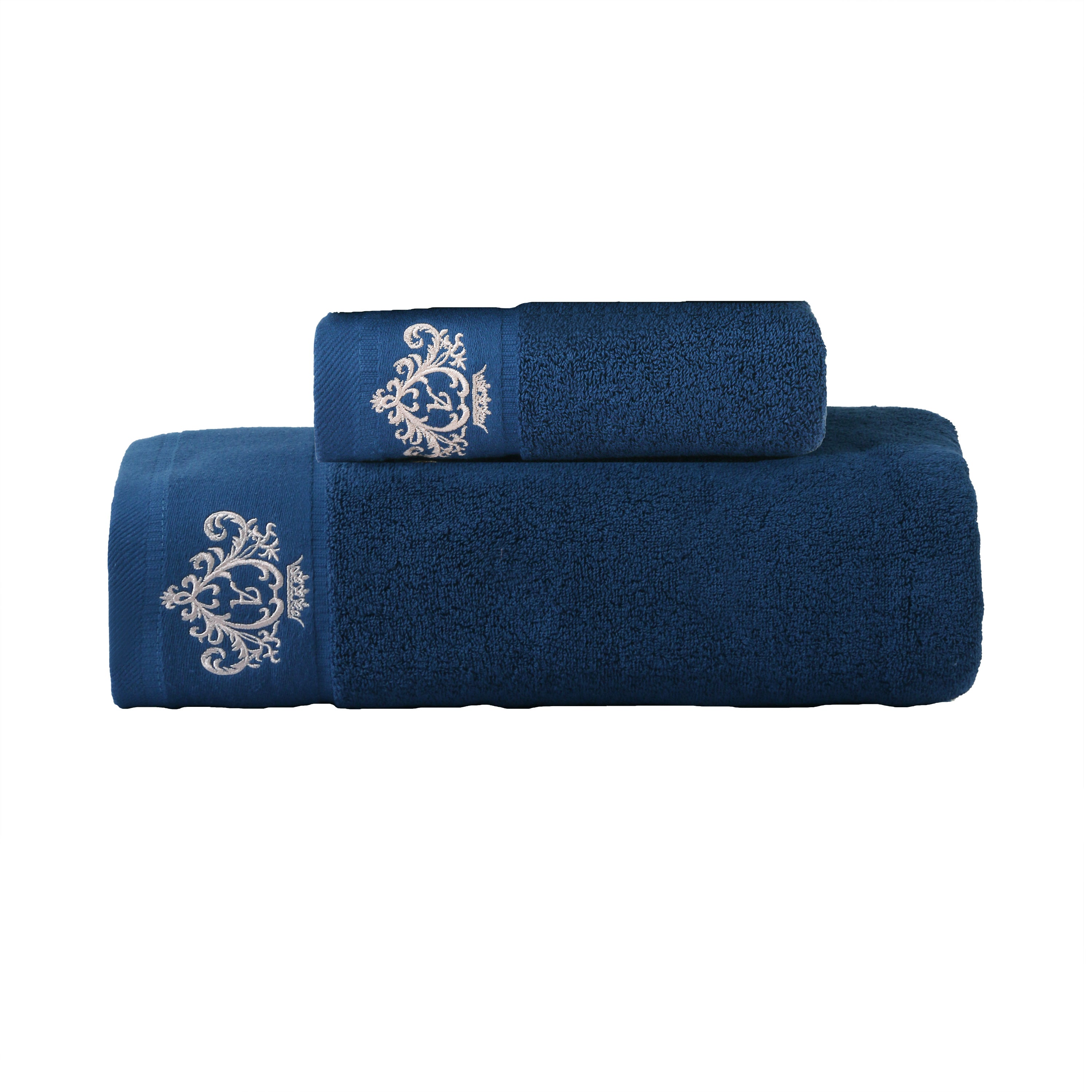 Cotton Towel Set Bath Hand and Bath Towels Soft Absorbent Durable 34.8x74.9cm 70.1x139.7cm