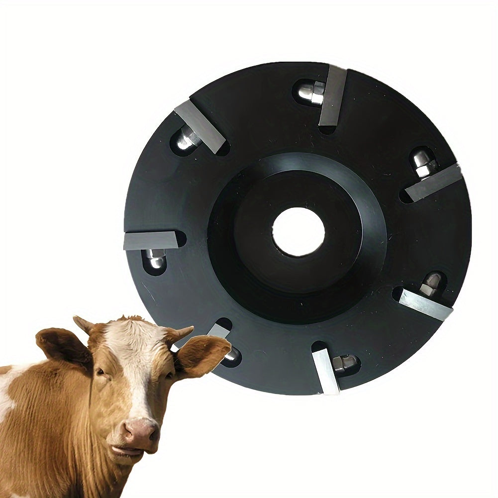 Horseshoe Knife Hoof Trimming Tool Steel Hoof Care Disc Plate